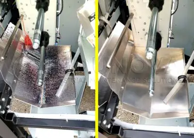Limpieza criogénica en maquianria industrial