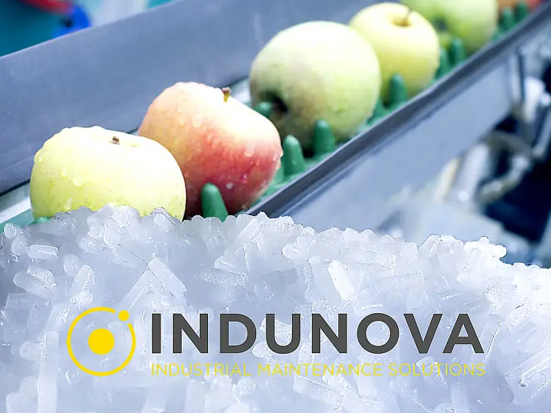 Limpieza criogénica en la industria alimentaria